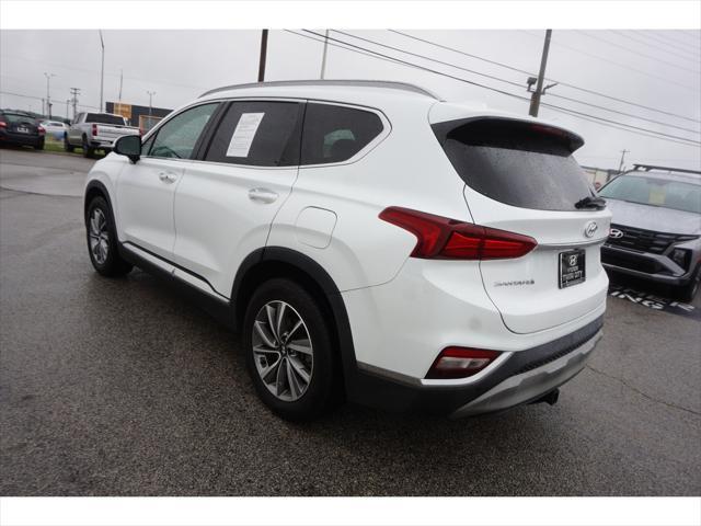 used 2019 Hyundai Santa Fe car, priced at $20,498