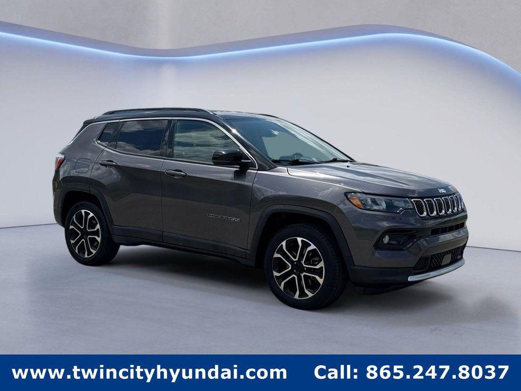 used 2023 Jeep Compass car, priced at $24,498