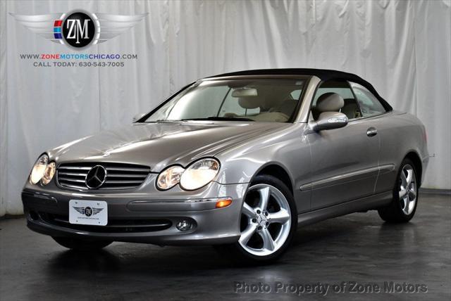 used 2005 Mercedes-Benz CLK-Class car, priced at $9,850