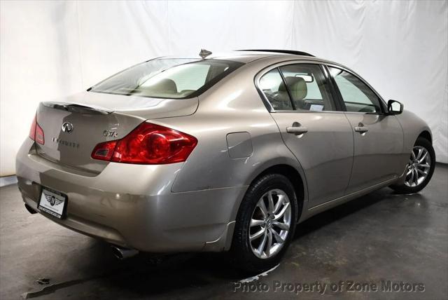 used 2009 INFINITI G37x car, priced at $7,850