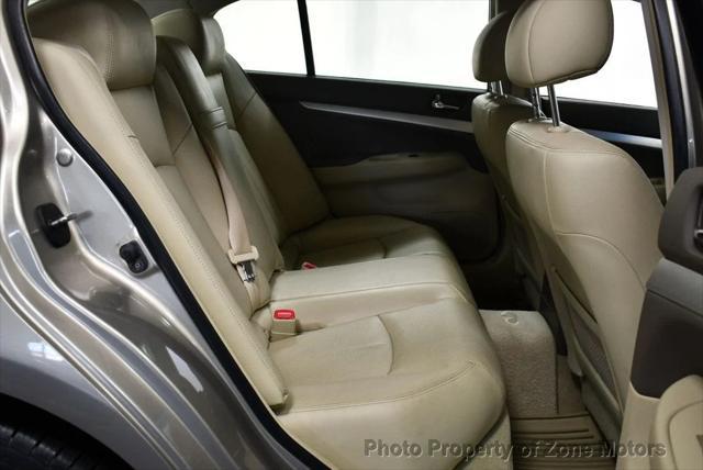 used 2009 INFINITI G37x car, priced at $7,850