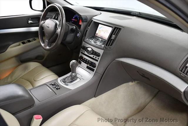 used 2009 INFINITI G37x car, priced at $7,850