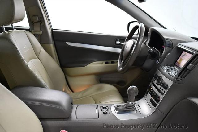 used 2009 INFINITI G37x car, priced at $7,850