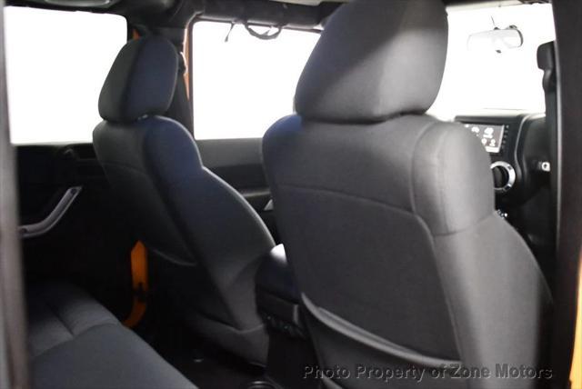 used 2012 Jeep Wrangler Unlimited car, priced at $14,950