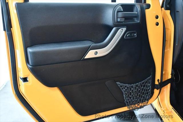used 2012 Jeep Wrangler Unlimited car, priced at $14,950