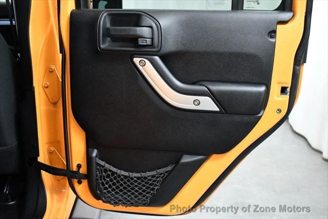 used 2012 Jeep Wrangler Unlimited car, priced at $14,950