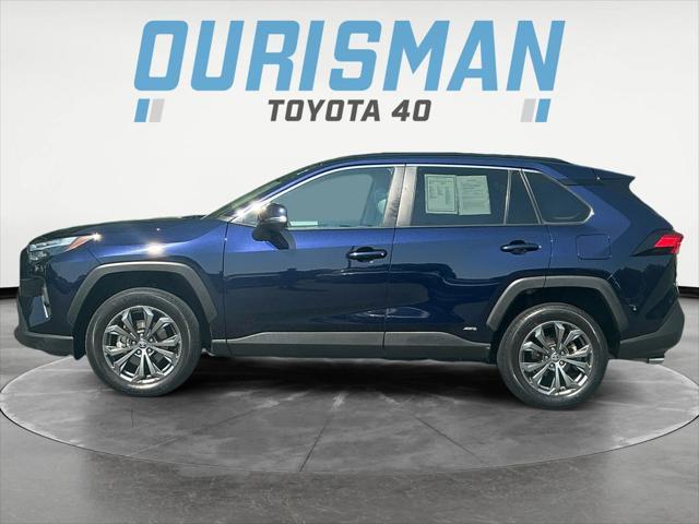 used 2022 Toyota RAV4 Hybrid car, priced at $28,500