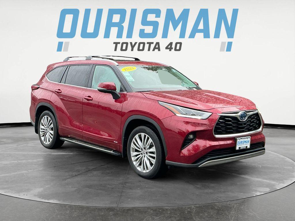 used 2024 Toyota Highlander Hybrid car, priced at $49,000