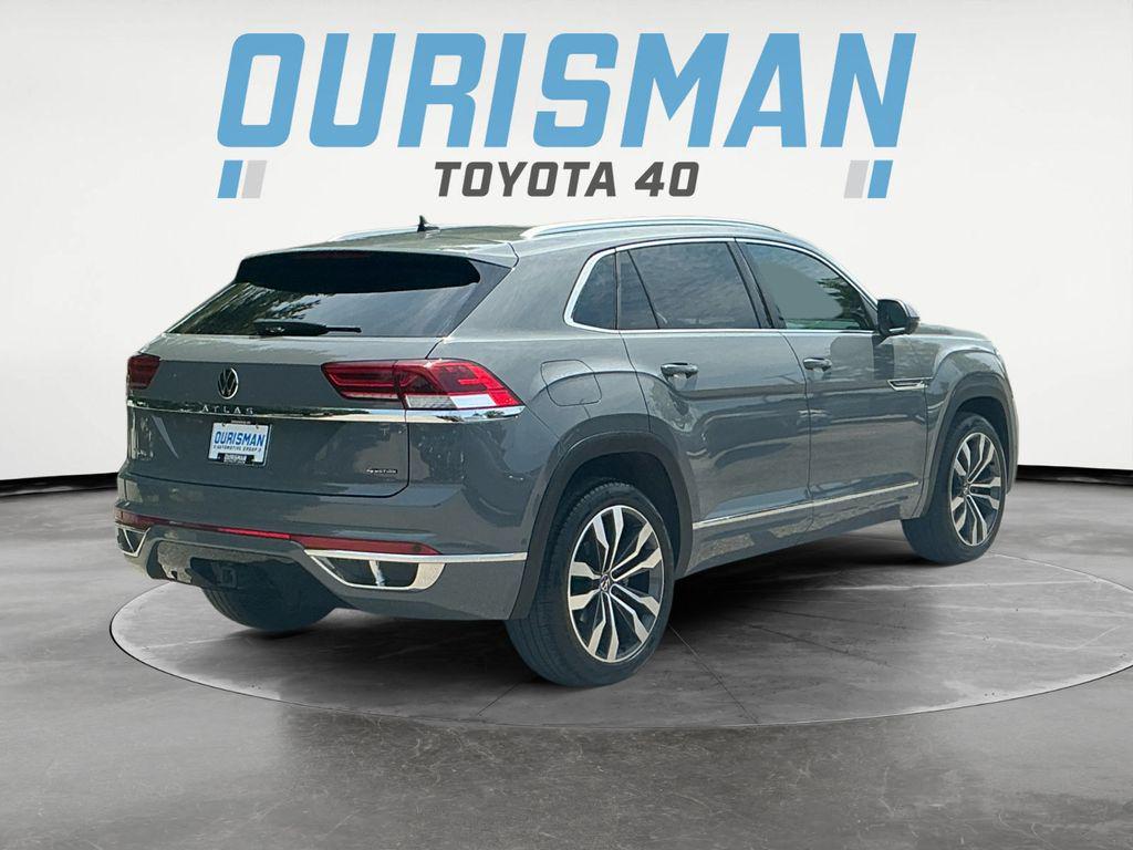 used 2023 Volkswagen Atlas Cross Sport car, priced at $34,000