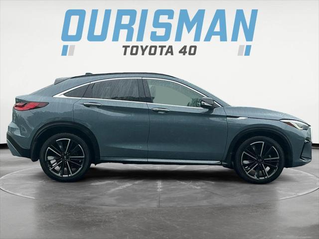used 2022 INFINITI QX55 car, priced at $28,500