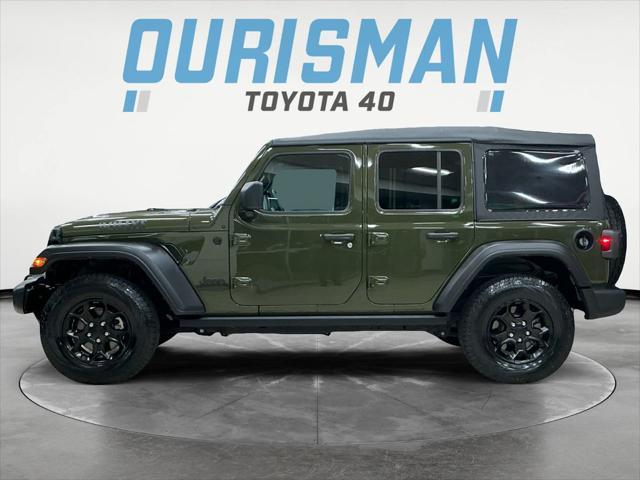 used 2022 Jeep Wrangler Unlimited car, priced at $27,500