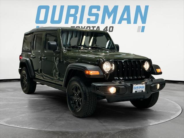 used 2022 Jeep Wrangler Unlimited car, priced at $27,500