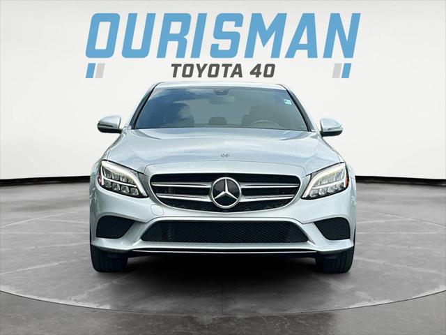used 2021 Mercedes-Benz C-Class car, priced at $25,500
