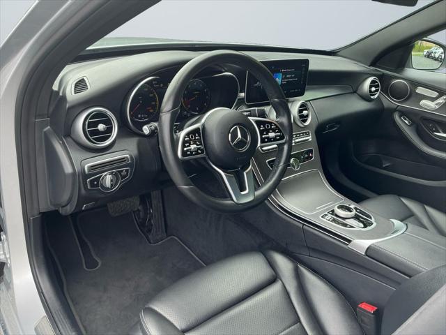used 2021 Mercedes-Benz C-Class car, priced at $25,500