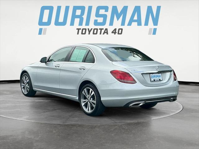 used 2021 Mercedes-Benz C-Class car, priced at $25,500
