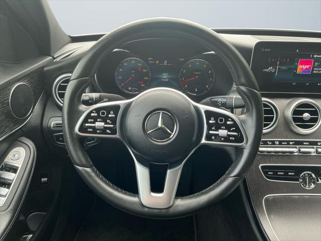 used 2021 Mercedes-Benz C-Class car, priced at $25,500
