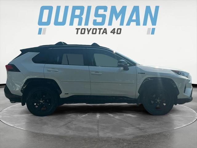 used 2021 Toyota RAV4 Hybrid car, priced at $28,500