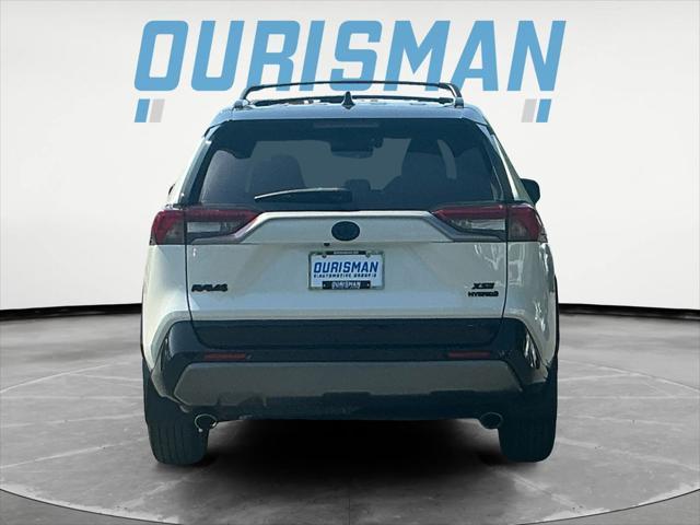 used 2021 Toyota RAV4 Hybrid car, priced at $28,500