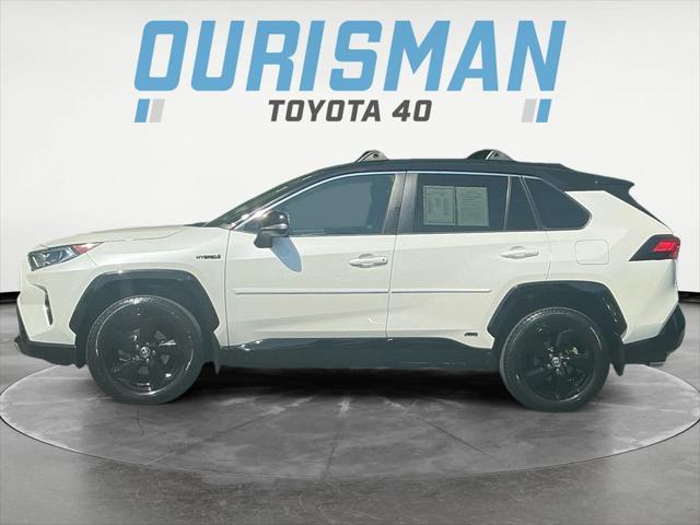 used 2021 Toyota RAV4 Hybrid car, priced at $28,500
