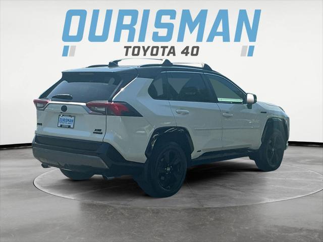 used 2021 Toyota RAV4 Hybrid car, priced at $28,500