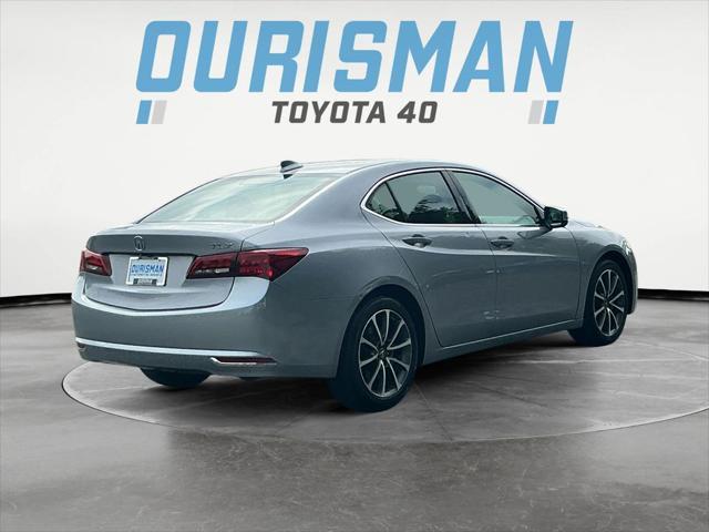 used 2015 Acura TLX car, priced at $17,500