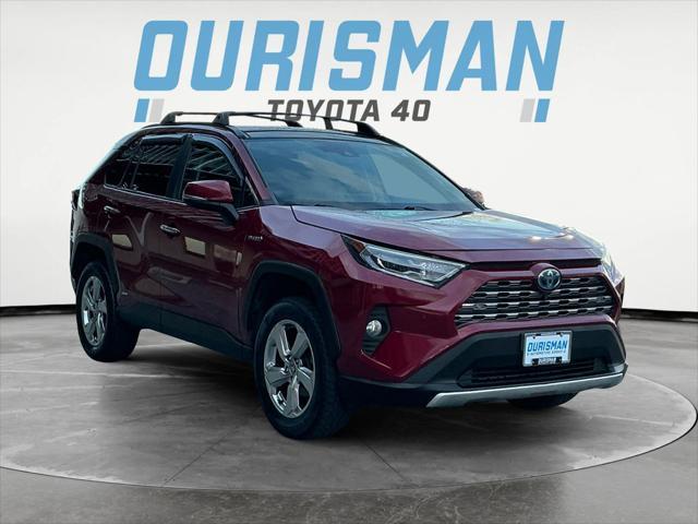 used 2021 Toyota RAV4 Hybrid car, priced at $30,000