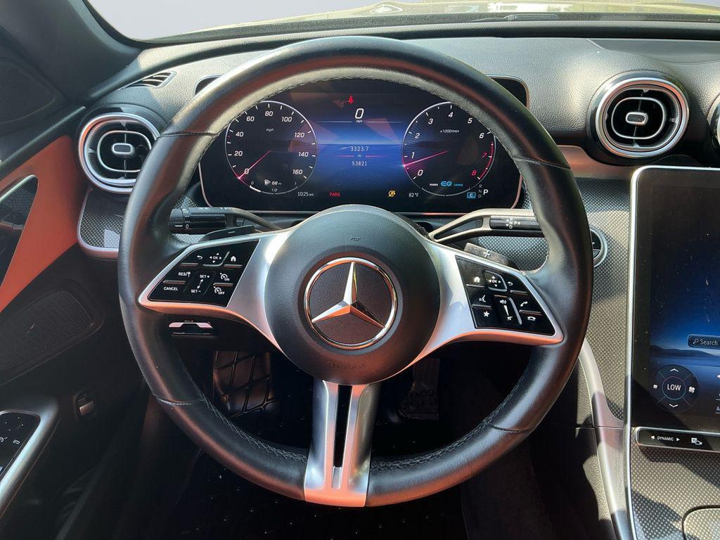 used 2022 Mercedes-Benz C-Class car, priced at $30,500