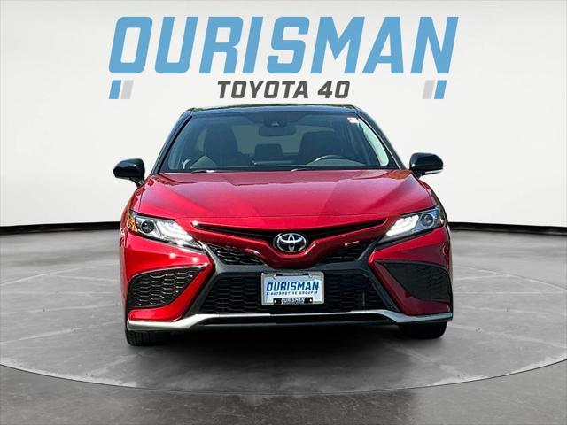 used 2021 Toyota Camry car, priced at $28,000