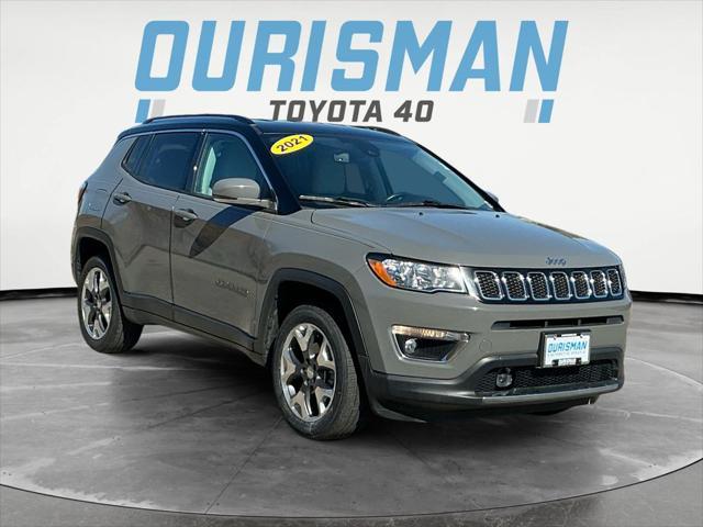 used 2021 Jeep Compass car, priced at $18,000