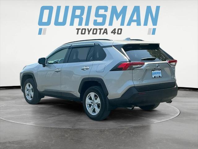 used 2021 Toyota RAV4 Hybrid car, priced at $28,000