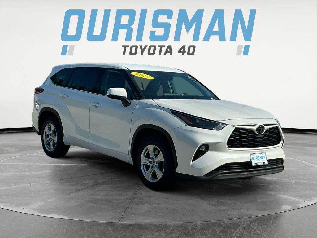 used 2022 Toyota Highlander car, priced at $30,500