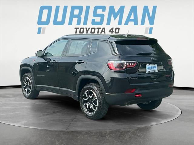 used 2024 Jeep Compass car, priced at $23,500