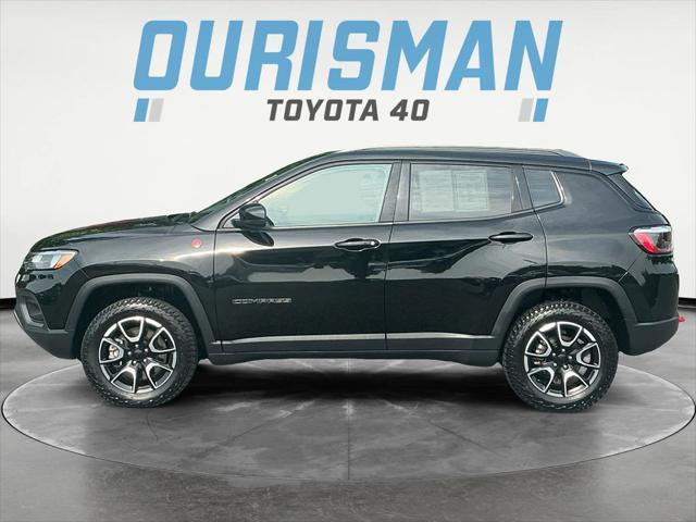 used 2024 Jeep Compass car, priced at $23,500