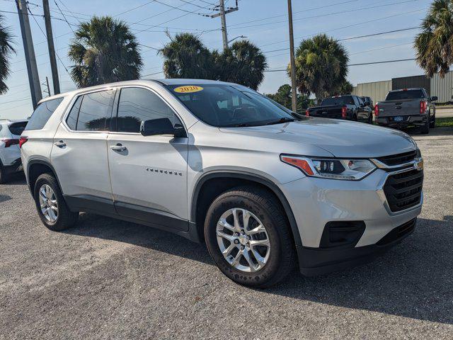used 2020 Chevrolet Traverse car, priced at $17,934