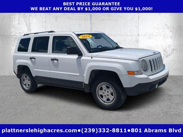 used 2014 Jeep Patriot car, priced at $3,984