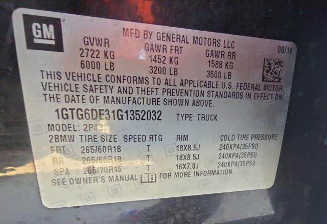 used 2016 GMC Canyon car, priced at $20,865