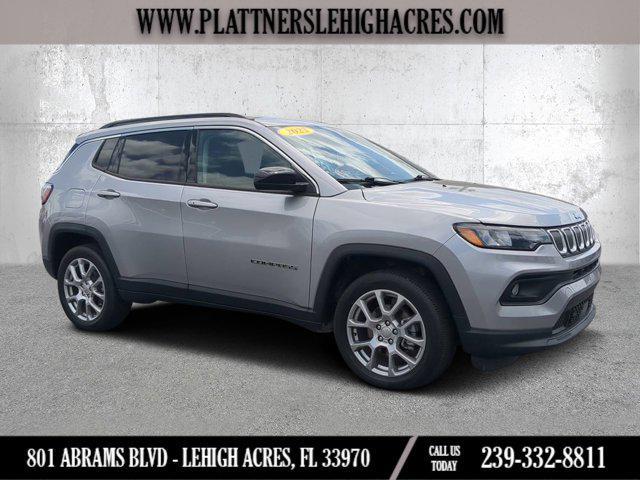 used 2022 Jeep Compass car, priced at $19,484