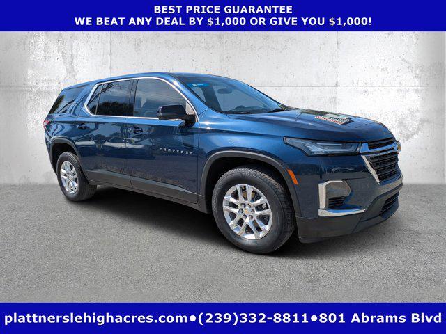 used 2023 Chevrolet Traverse car, priced at $23,984