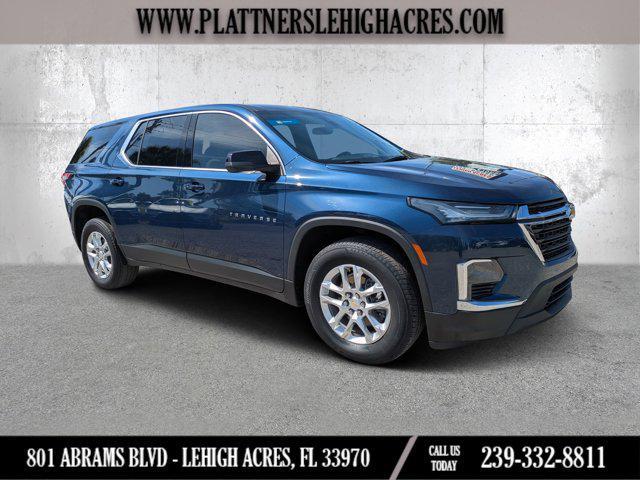 used 2023 Chevrolet Traverse car, priced at $23,984