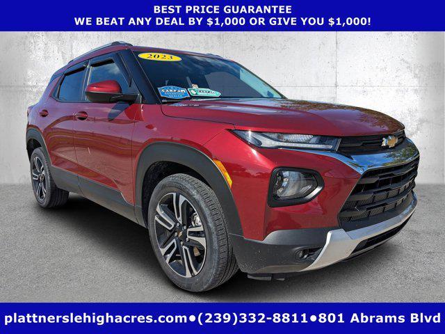 used 2023 Chevrolet TrailBlazer car, priced at $18,484