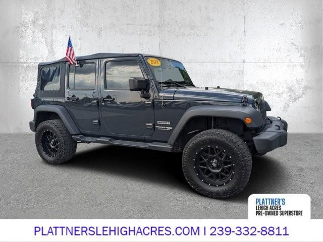 used 2018 Jeep Wrangler JK Unlimited car, priced at $19,984