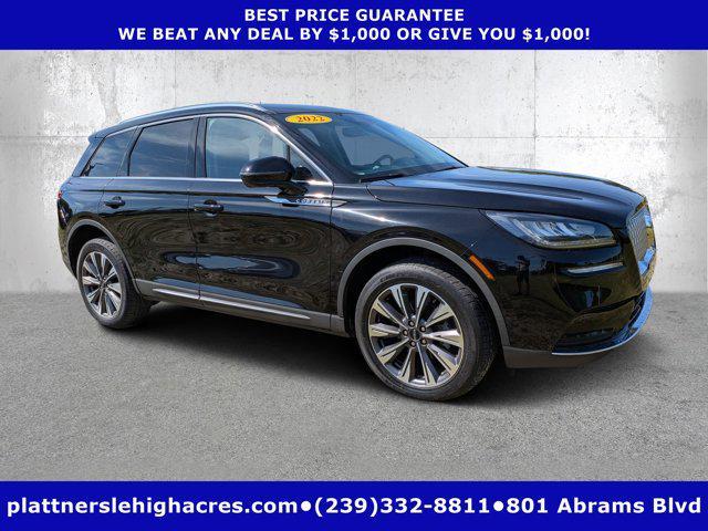 used 2022 Lincoln Corsair car, priced at $22,484