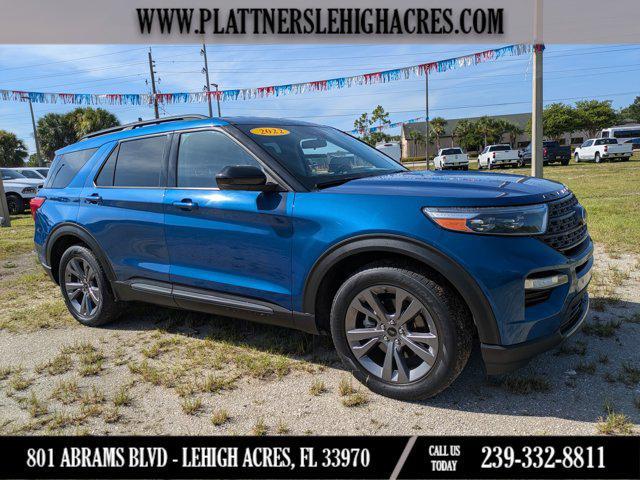used 2022 Ford Explorer car, priced at $24,984