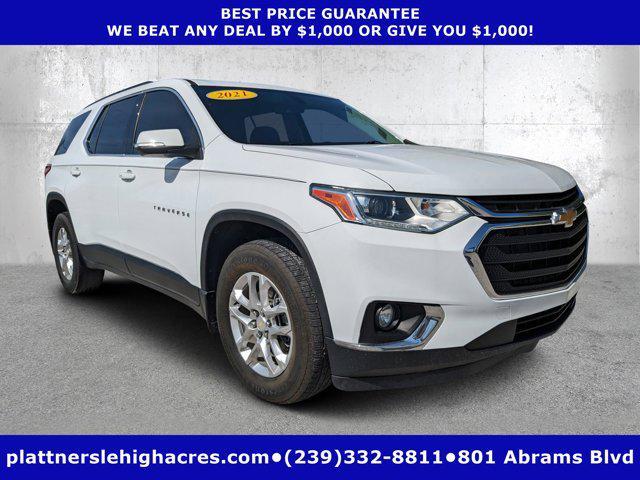 used 2021 Chevrolet Traverse car, priced at $17,984
