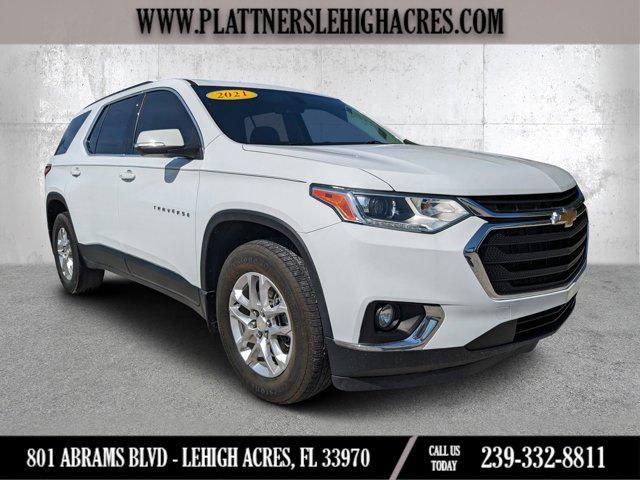 used 2021 Chevrolet Traverse car, priced at $18,984