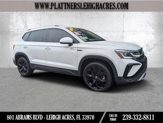 used 2022 Volkswagen Taos car, priced at $21,000