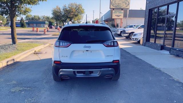 used 2021 Jeep Cherokee car, priced at $21,999