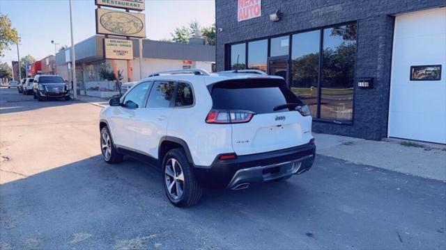 used 2021 Jeep Cherokee car, priced at $21,999