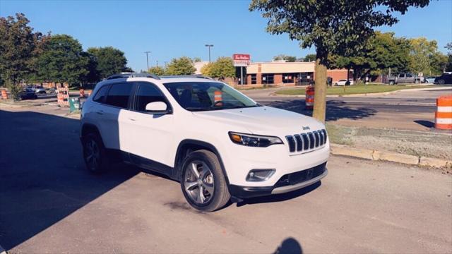 used 2021 Jeep Cherokee car, priced at $21,999