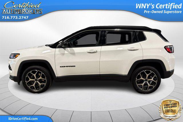 used 2025 Jeep Compass car, priced at $26,995